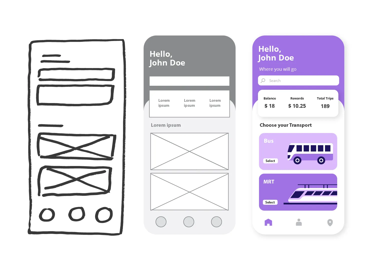 Wireframe Design