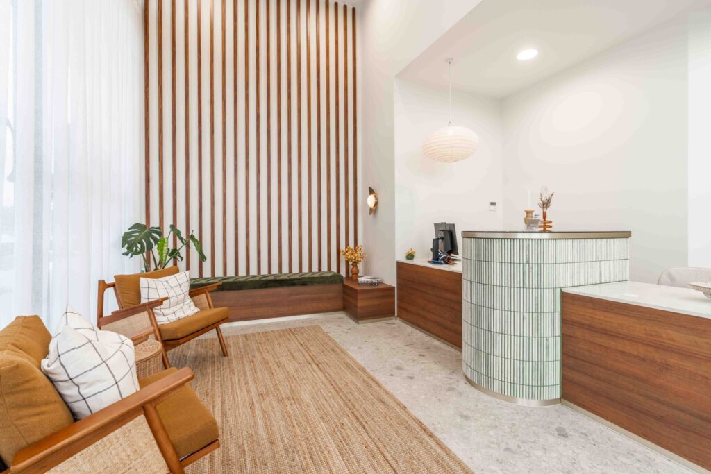 Modern clinic interior