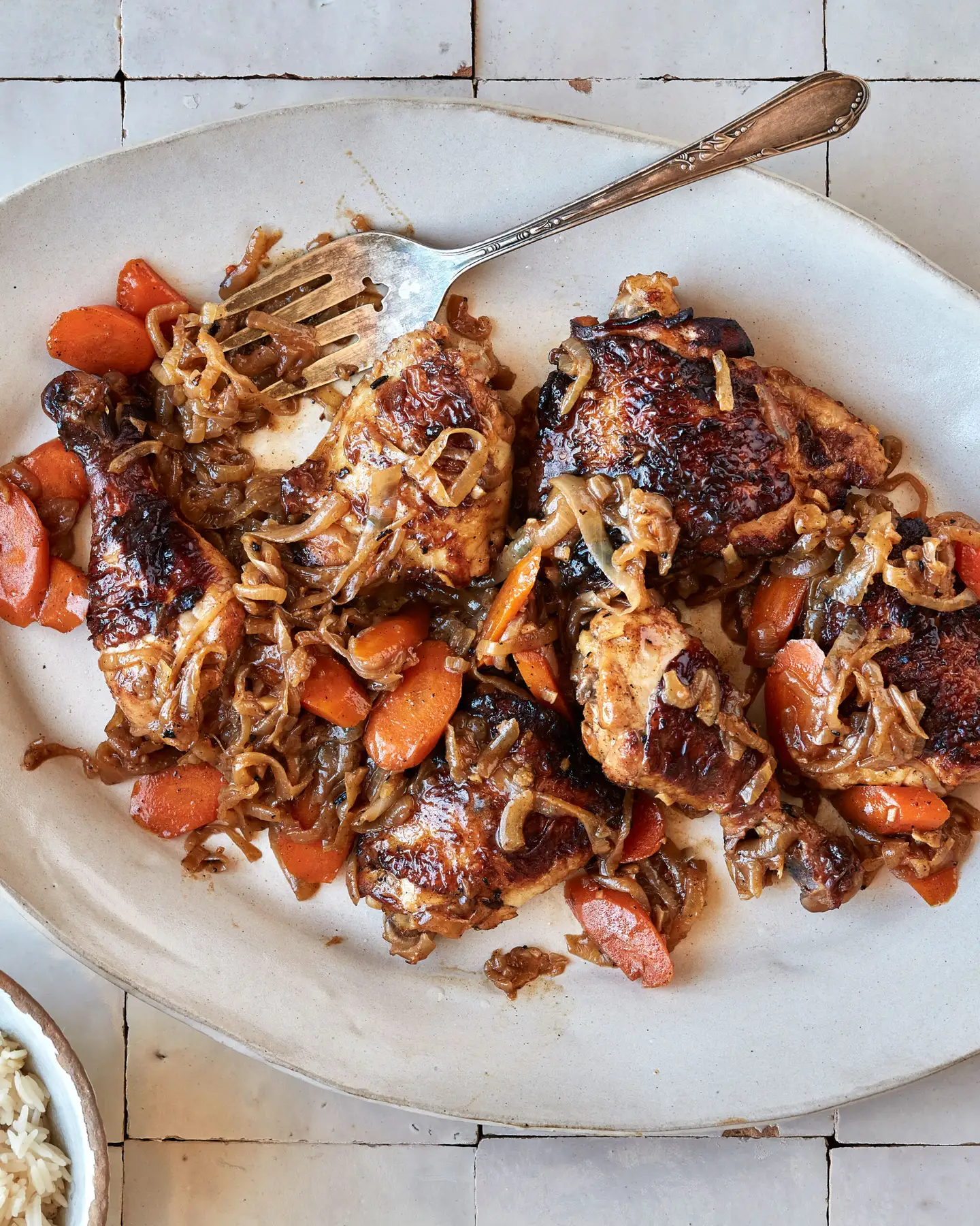 Demi Poulet Braisé Yassa
