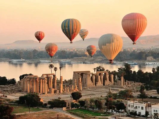 Egypt Trip Cost 2026 - Hot Air Balloon Ride Luxor