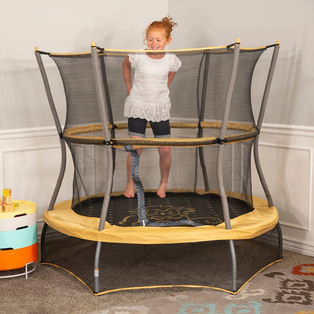 Happin 36in Toddler Trampoline Indoor with Handle