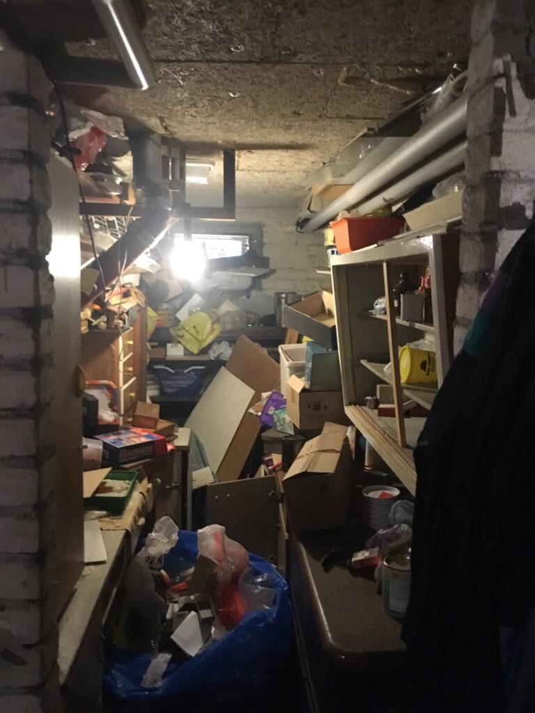 Kellerentrümpelung Wien vorher