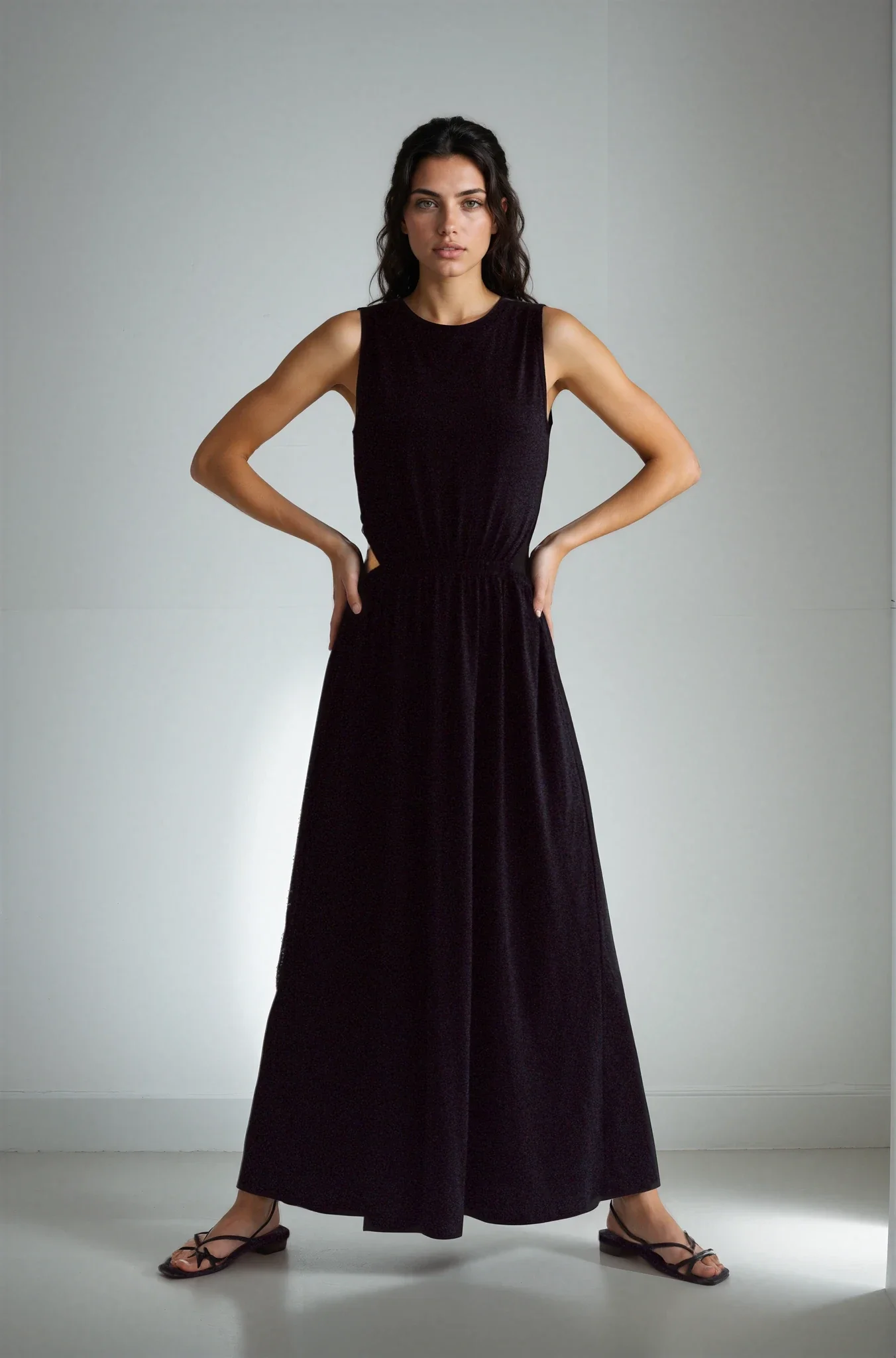 LA Relaxed Women's Sustainable Midi Dress
