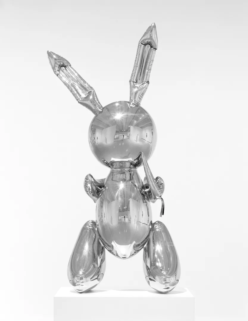 Jeff Koons Rabbit sculpture