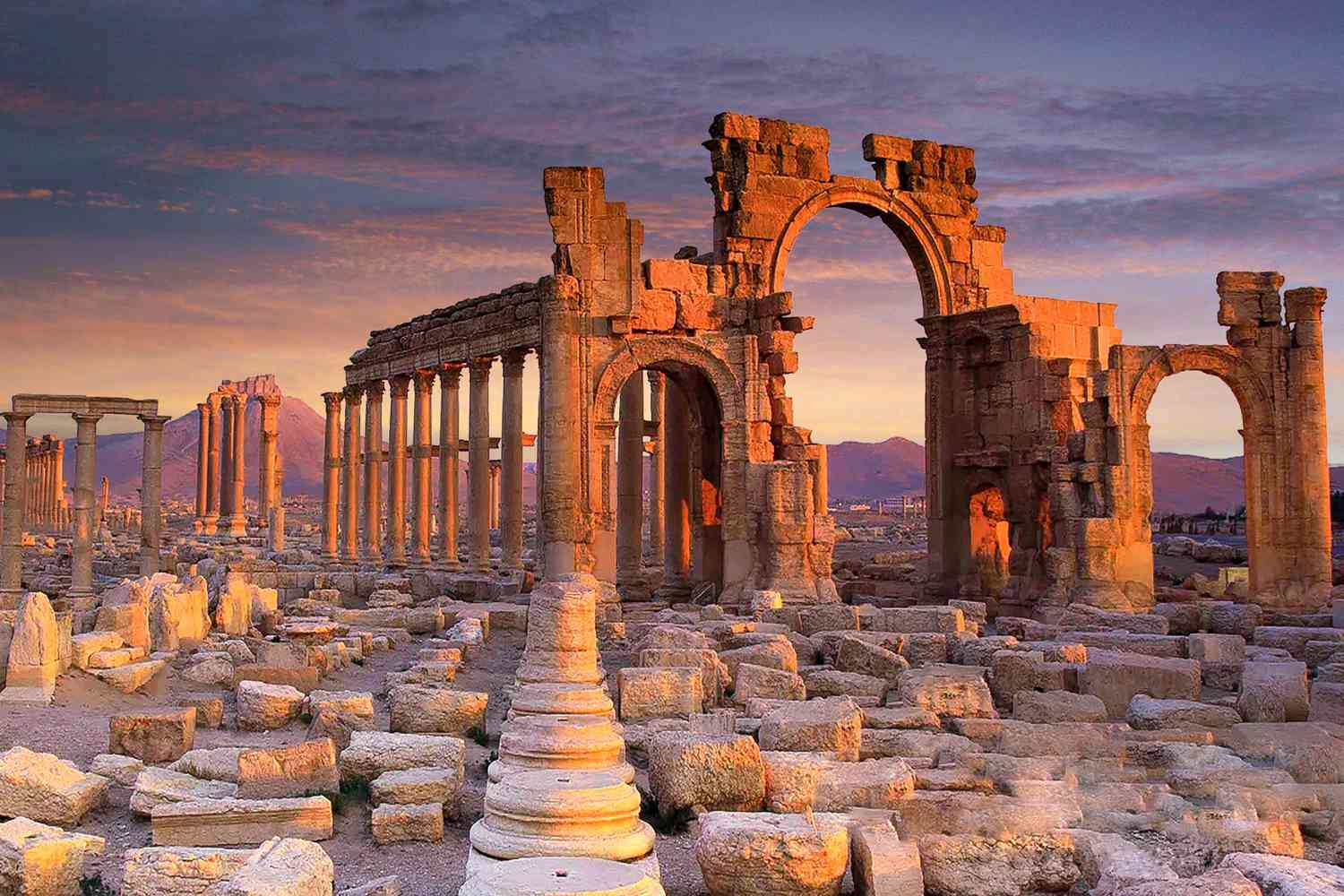 Palmyra Ancient Ruins