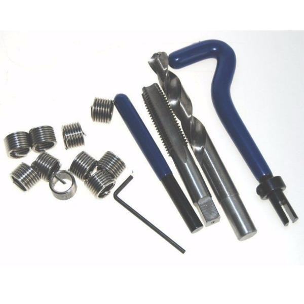 Complete Thread Insert Tool Kit with Taps, Drills, and Installation Tools