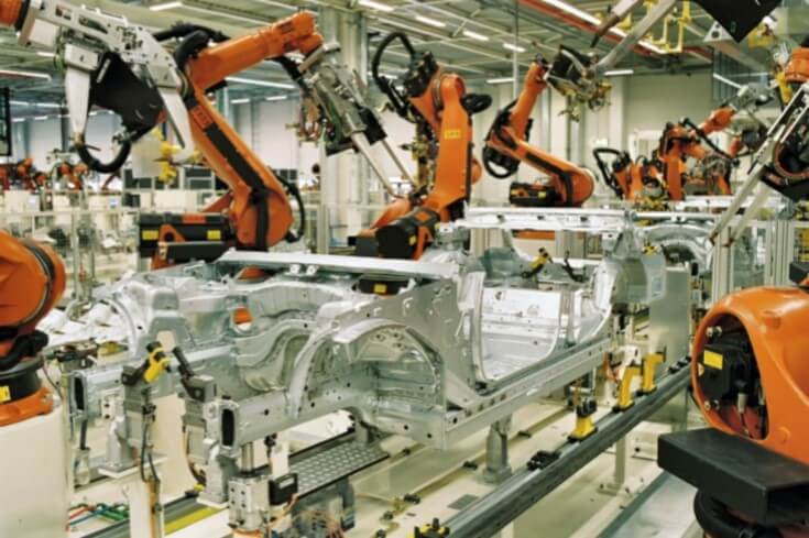 Electric servo actuators and welding robots build better autos faster