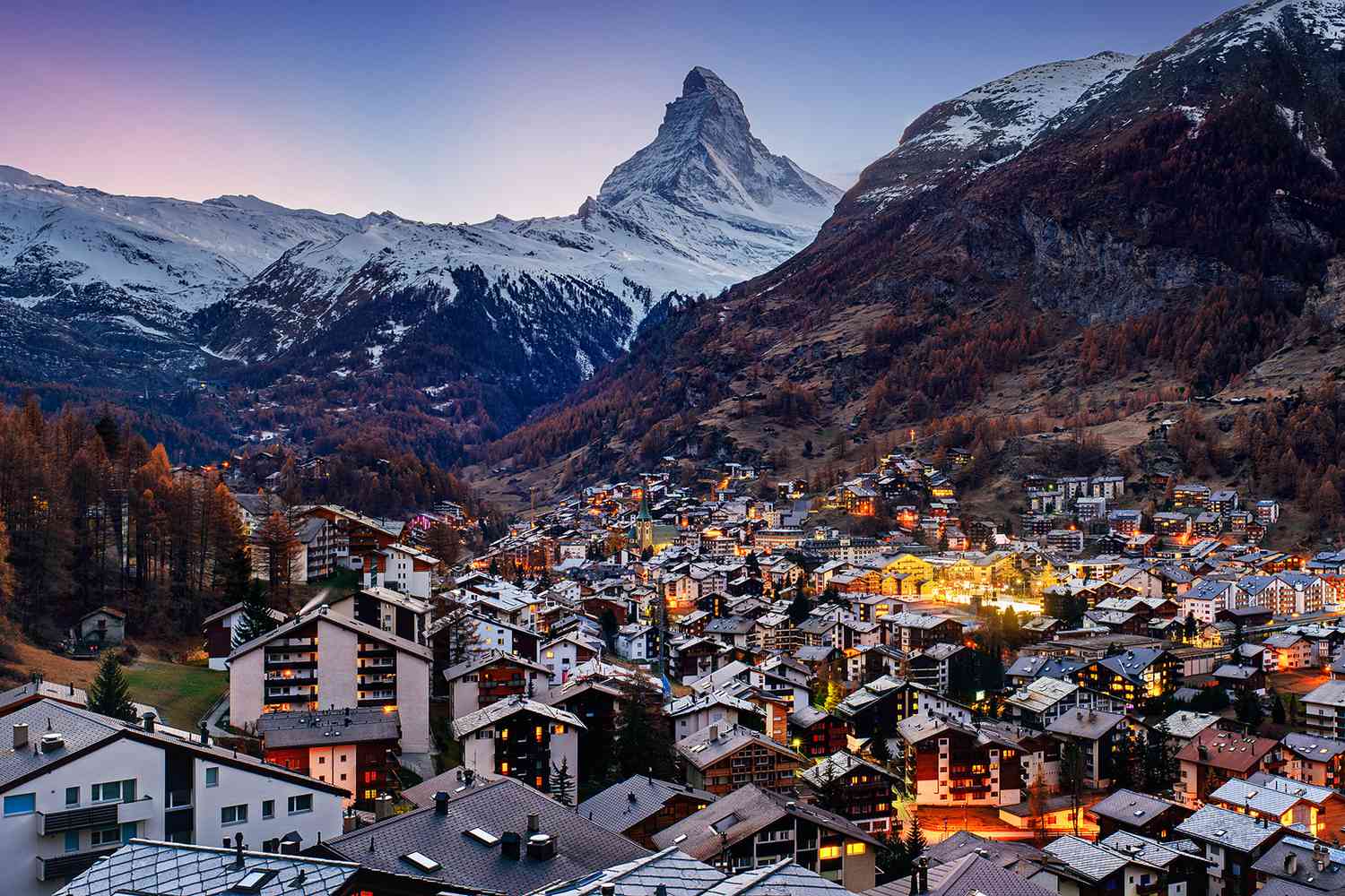 Zermatt and Matterhorn
