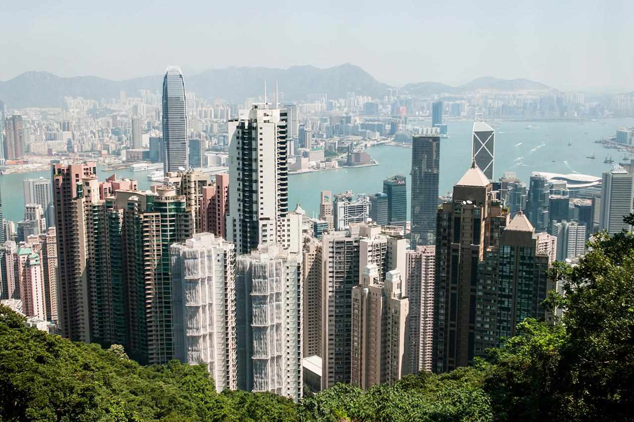 太平山頂維港景色