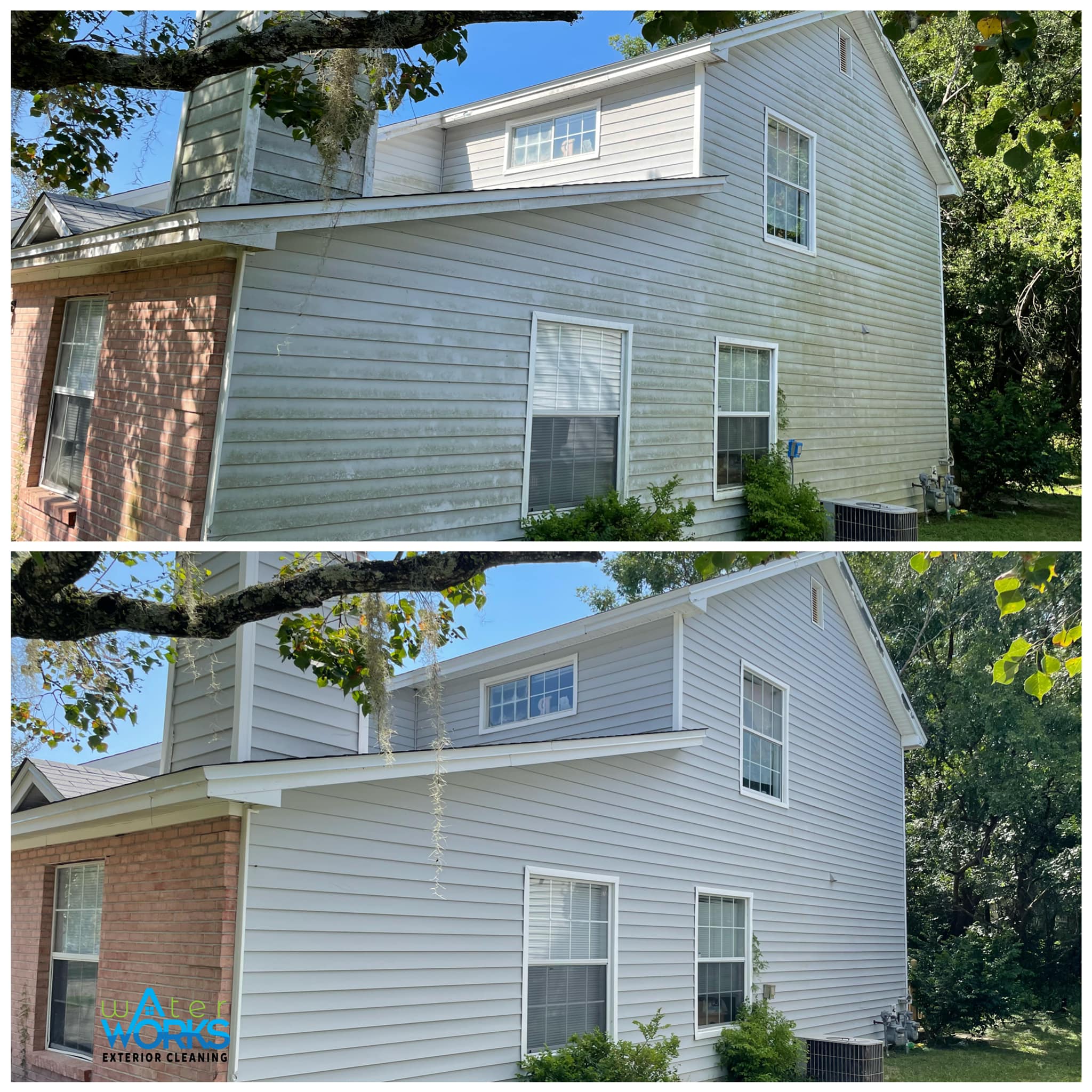 Power washing and surface prep