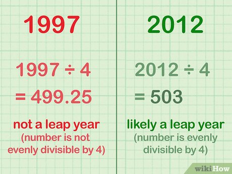 3 Ways to Calculate Leap Years - wikiHow