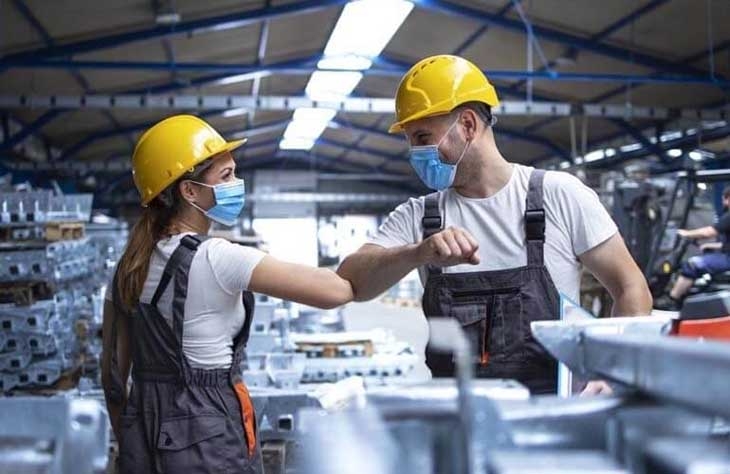 İş yerinde güvenlik kültürü konsepti