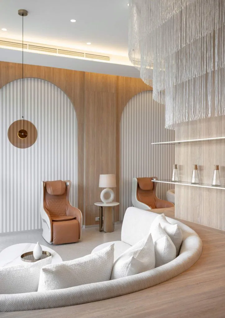 Thai wellness clinic interior