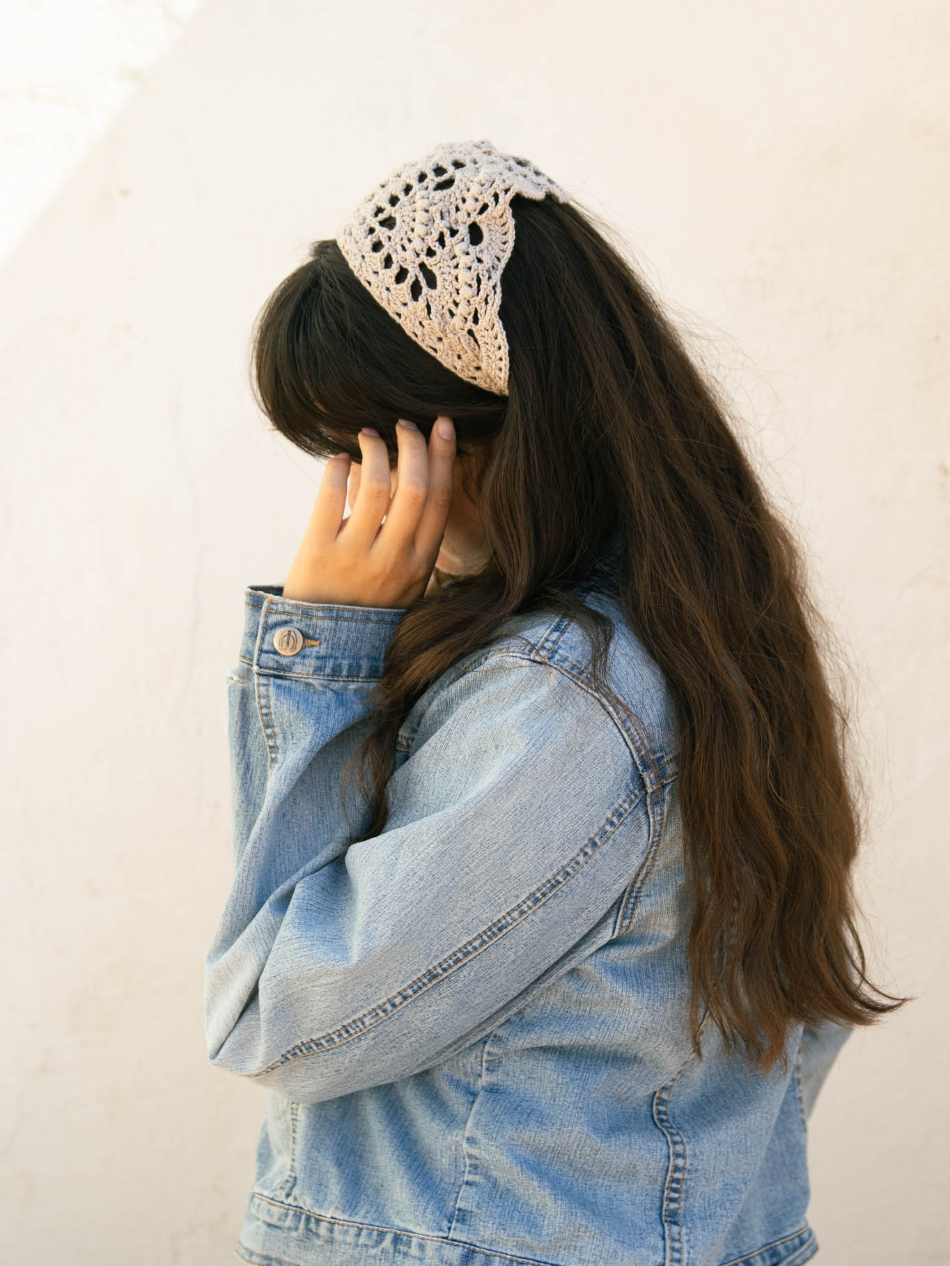 Free Crochet Head Scarf Pattern: Breezy Boho Bandana
