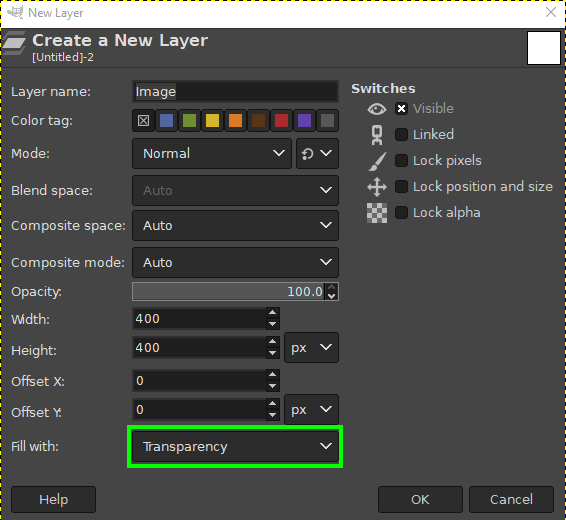 New transparent layer
