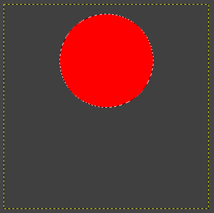 Draw and fill a circle