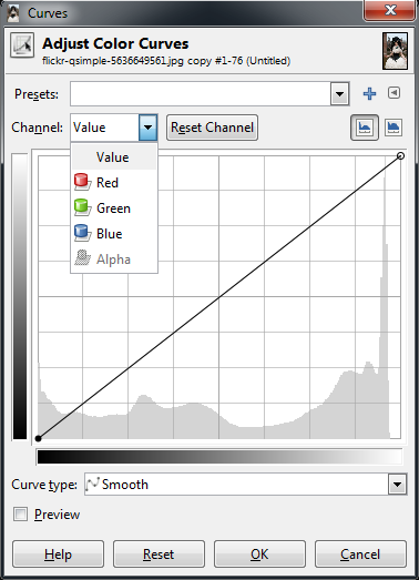 Channel selection