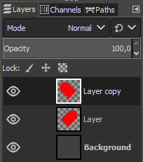 Flipped duplicate
